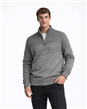 5470 - Sweater 1/2 Cierre Fantasía Tejido