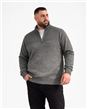 5935 - Sweater 1/2 Cierre Con Canesu TALLE ESPECIAL