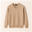 8005 - Sweater Escote V Mouline