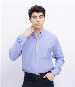 041 - Camisa Manga Larga Rayada Clásica