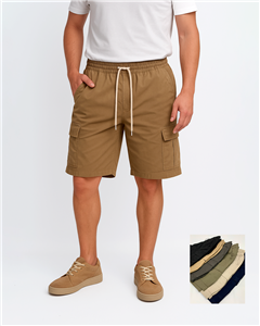 184 - Bermuda Jogger Gabardina Cargo