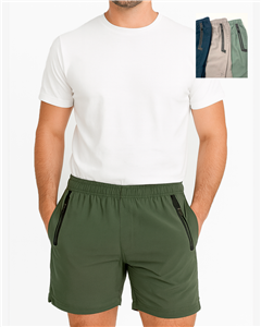 3920 - Short Deportivo C/ Bolsillo Y Cierre