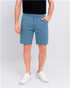 430 - Bermuda Jean Celeste Elastizado