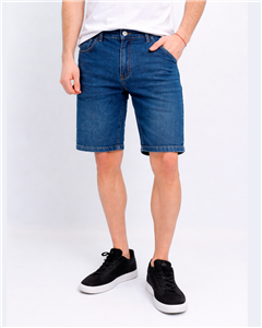 431 - Bermuda De Jean Localizada Moda