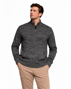 5441 - Campera Tejida Matizada