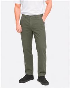 169 - Pantalón Gabardina Corte Chino Recto