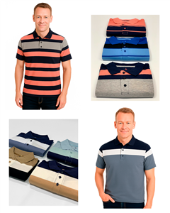 5694 - Chomba Importada Rayada