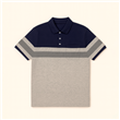 5011 - Chomba Jersey Rayada con Bolsillo